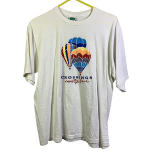 NATURALS by PENMANS Vintage Hot Air Balloon Country Lane,‎ Canada T-Shirt